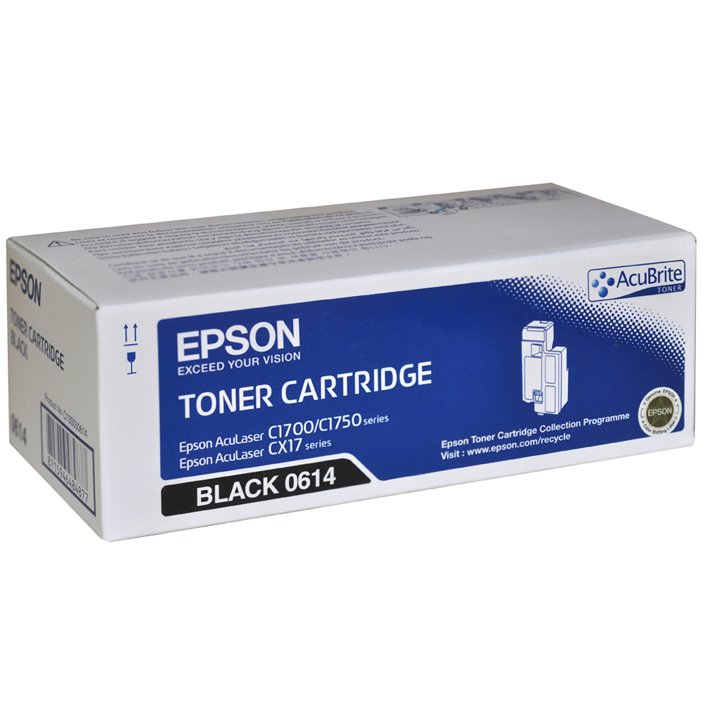 EPSON S050614 黑色高容量全新副廠碳粉匣(含載體) C1700/C1750N/C1750W/CX17NF 歷史價格詳細信息