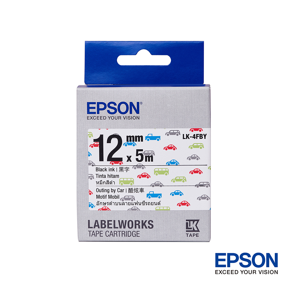 【EPSON】標籤帶 花紋系列 歡樂兔底黑字/12mm(LK-4HBY) 歷史價格詳細信息