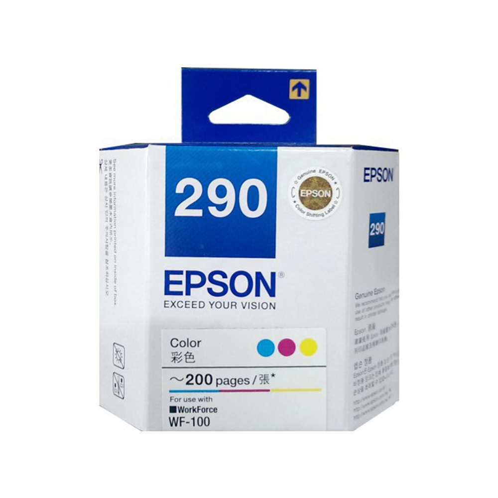 EPSON T290050 彩色原廠墨水匣 C13T290050 For WF-100 廠商直送 現貨 歷史價格詳細信息