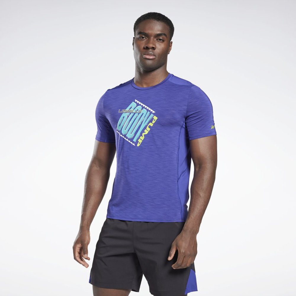 Reebok Les Mills 短袖上衣 男 GN5979 歷史價格詳細信息
