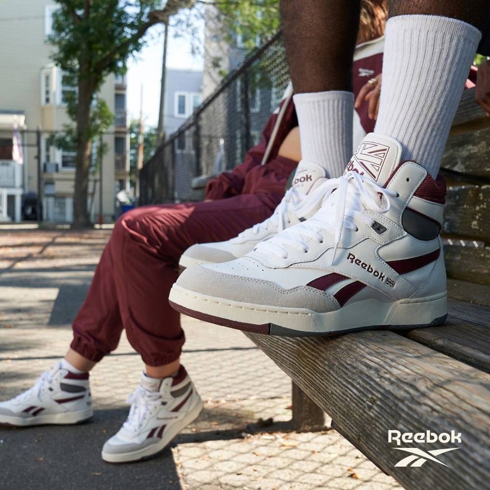 Reebok BB 4000 II Mid [100033844] 男女 休閒鞋 運動 復古 中筒 舒適 百搭 白 酒紅 歷史價格詳細信息