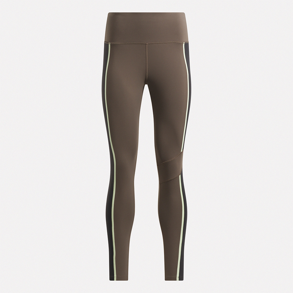 Reebok Lux Speed Hr Tight [100205641] 女 緊身褲 貼合 彈性 舒適 反光 藍 歷史價格詳細信息