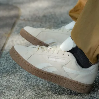 Reebok Club C Grounds Uk [100207963]女 運動 休閒鞋 低調 奢華 絨面革 紫綠 歷史價格詳細信息