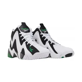 Reebok 籃球鞋 Hurrikaze II 復古 白黑綠 Shawn Kemp 男鞋 【ACS】 100033879 歷史價格詳細信息