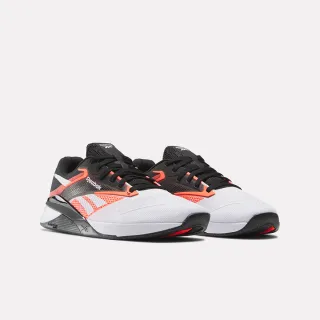 Reebok Nano X4 [100074186] 男 訓練鞋 多功能 運動 健身 重訓 支撐 透氣 緩震 膠底 白黑 歷史價格詳細信息