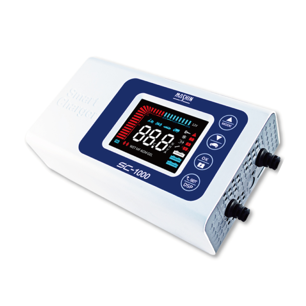 【麻新電子】SC-1000+ 鉛酸鋰鐵雙模 電瓶充電器 適用各類型汽/機車電瓶(車麗屋) 歷史價格詳細信息