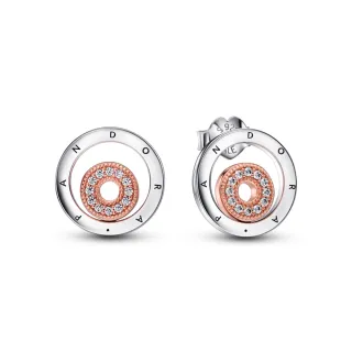 【Pandora 官方直營】Pandora Signature 雙色密鑲寶石同心圓手鏈-絕版品 歷史價格詳細信息