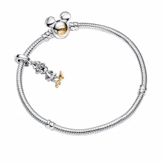 PANDORA Disney Anna dress silver dangle with blue, pink and black enamel 歷史價格詳細信息