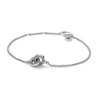 【Pandora 官方直營】Pandora Signature 雙色密鑲寶石同心圓手鏈-絕版品 歷史價格詳細信息