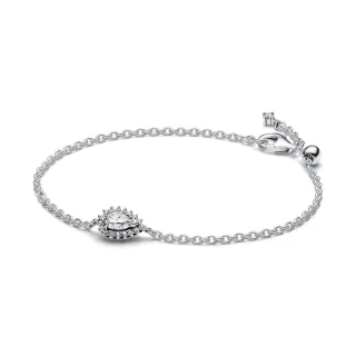 【Pandora官方直營】璀璨密鑲寶石手鏈：鍍14k玫瑰金 歷史價格詳細信息