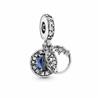 【Pandora官方直營】藍色橢圓寶石串飾-絕版品 歷史價格詳細信息
