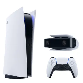 【SONY 索尼】PS5 數位版主機 + 充電座 歷史價格詳細信息