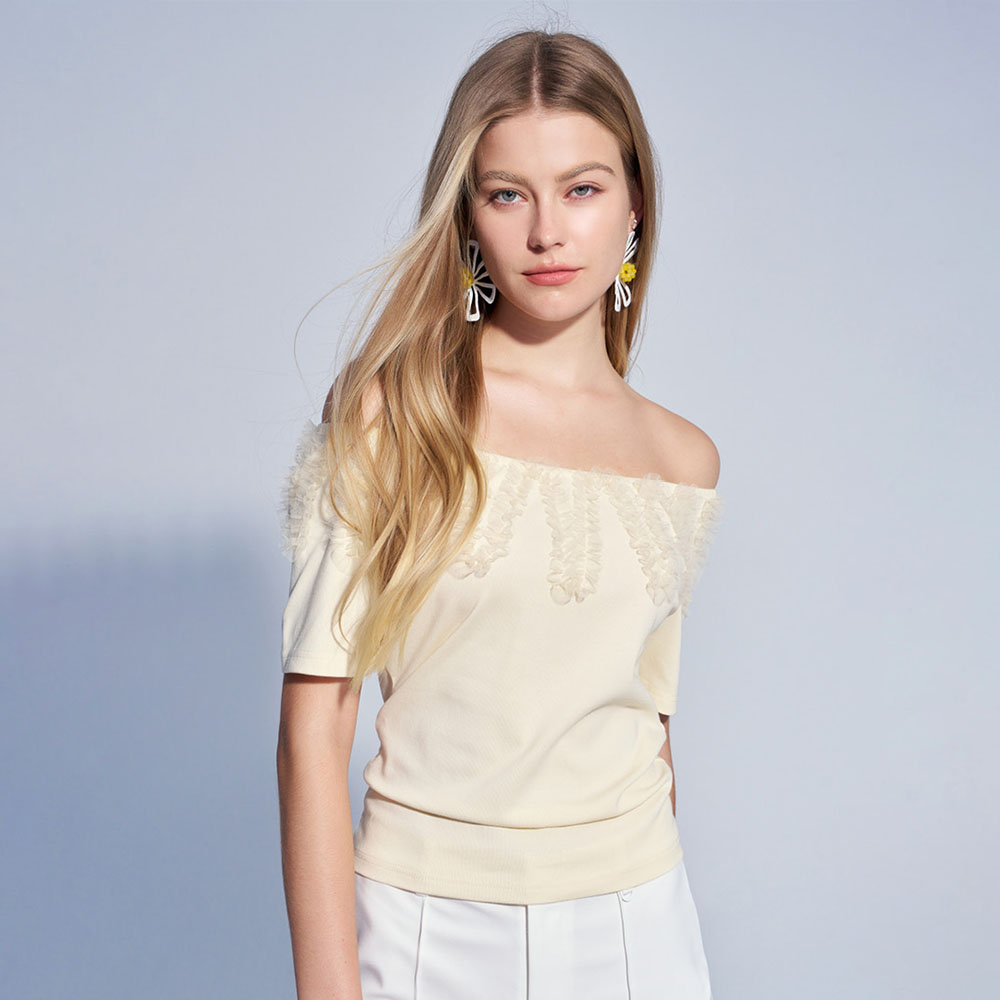 【MOMA】優雅V型領打褶上衣(三色) 歷史價格詳細信息