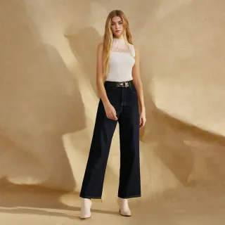 MOMA 藍黑菱格紋線條前下襬層次不規則側拉鍊鬆緊腰圍長裙 / 36 / 2355 歷史價格詳細信息