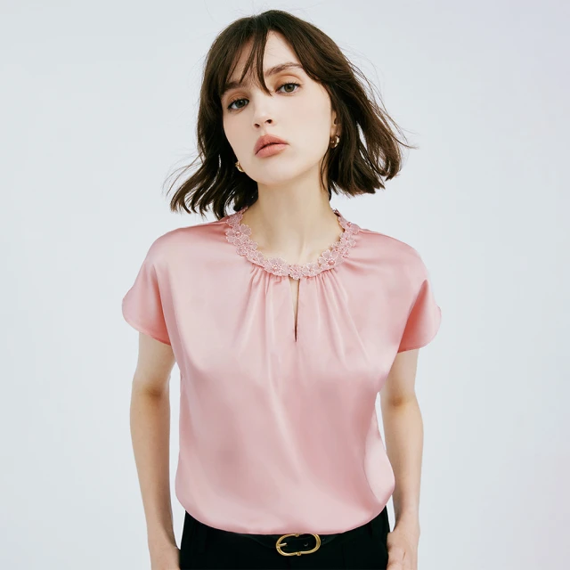 【MOMA】優雅V型領打褶上衣(三色) 歷史價格詳細信息