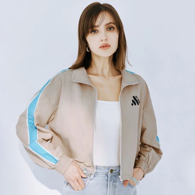 【MOMA】撞色運動風連帽外套(黑色) 歷史價格詳細信息