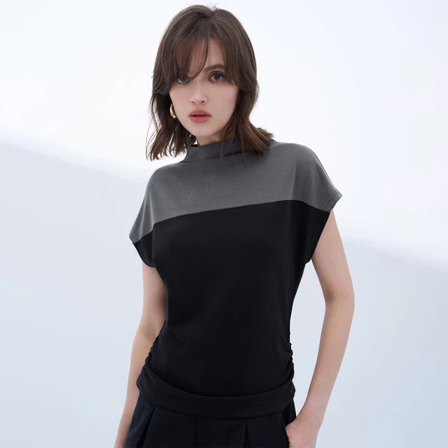 【MOMA】時髦灰黑修身喇叭褲(深灰色) 歷史價格詳細信息