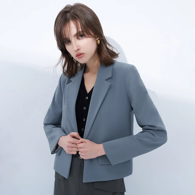 MOMA 藍黑菱格紋線條前下襬層次不規則側拉鍊鬆緊腰圍長裙 / 36 / 2355 歷史價格詳細信息