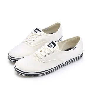 KEDS CHAMPION 經典皮革綁帶休閒鞋 白 W110015 女鞋 歷史價格詳細信息