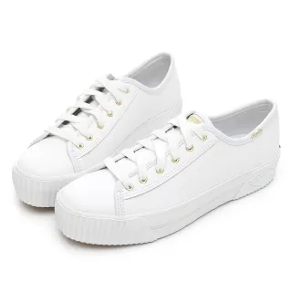 KEDS TRIPLE KICK AMP Wave皮革厚底餅乾鞋 白 9211W133233 女鞋 歷史價格詳細信息