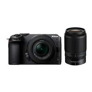 【Nikon 尼康】Z30+ Z DX 16-50mm F3.5-6.3 VR+Z DX 50-250mm F4.5-6.3 VR 雙鏡組(公司貨) 歷史價格詳細信息