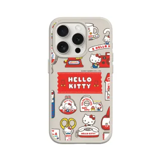 【RHINOSHIELD 犀牛盾】iPhone 15系列 SolidSuit MagSafe兼容 手機殼/Sticker-Supermarket(Hello Kitty) 歷史價格詳細信息
