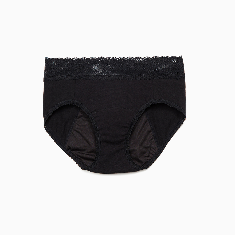 【Anden Hud】超熟睡．蕾絲中腰生理褲(芍藥粉) 台灣製 歷史價格詳細信息