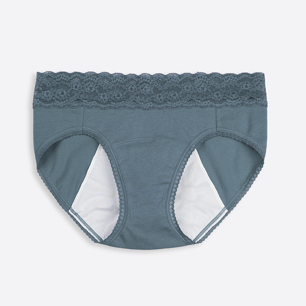 【Anden Hud】日光植物園．中腰生理褲 純棉台灣製(忘憂綠-花園緊帶) 歷史價格詳細信息