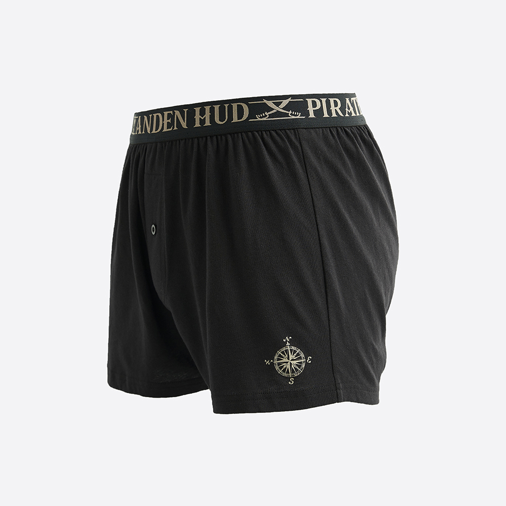 【Anden Hud】男款_神秘海域．純棉寬鬆四角內褲(軍團藍-灰黑緊帶) 純棉台灣製 歷史價格詳細信息