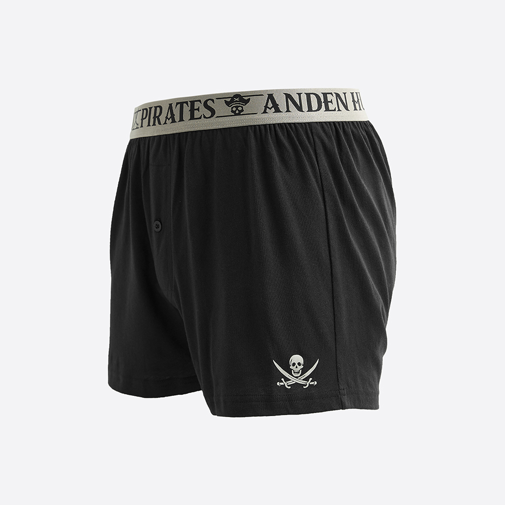 【Anden Hud】男款_神秘海域．純棉寬鬆四角內褲(軍團藍-灰黑緊帶) 純棉台灣製 歷史價格詳細信息