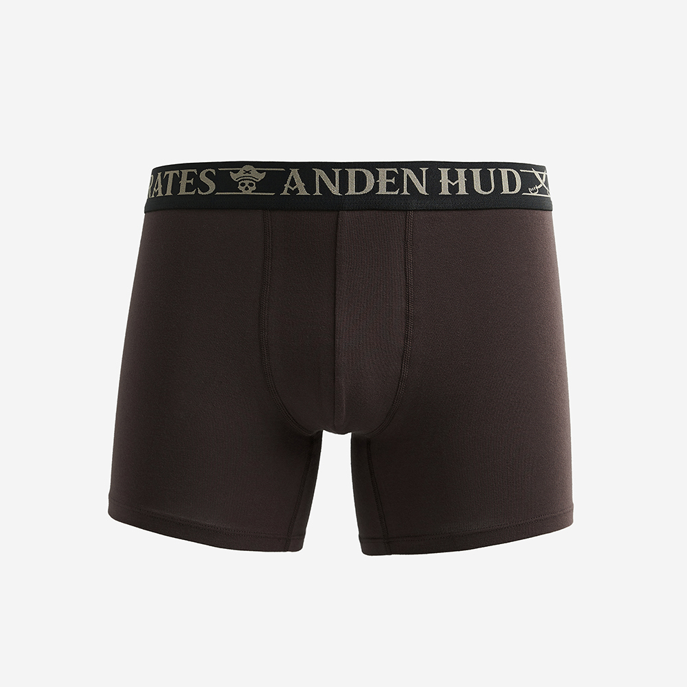 【Anden Hud】男款_神秘海域．純棉寬鬆四角內褲(軍團藍-灰黑緊帶) 純棉台灣製 歷史價格詳細信息