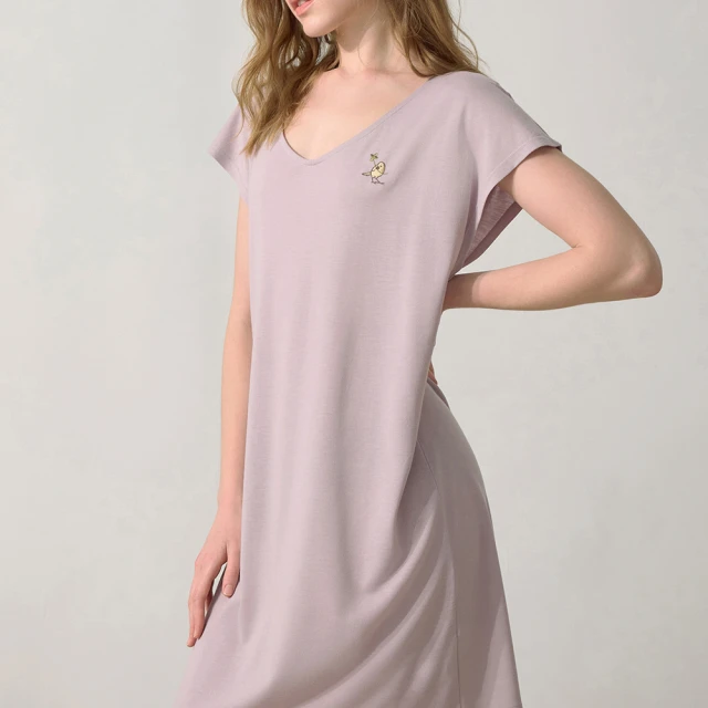 短袖居家睡衣 薔薇花漾 蕾絲素色內搭背心 二色可選 AngelHoney天使霓裳 歷史價格詳細信息