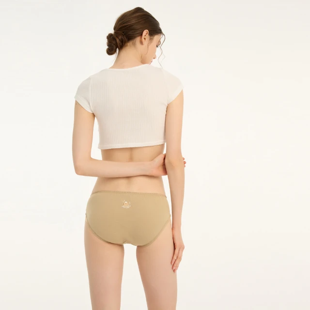 【Anden Hud】抗菌系列．花苞中腰三角內褲(玫瑰褐-赫本碎花) 歷史價格詳細信息