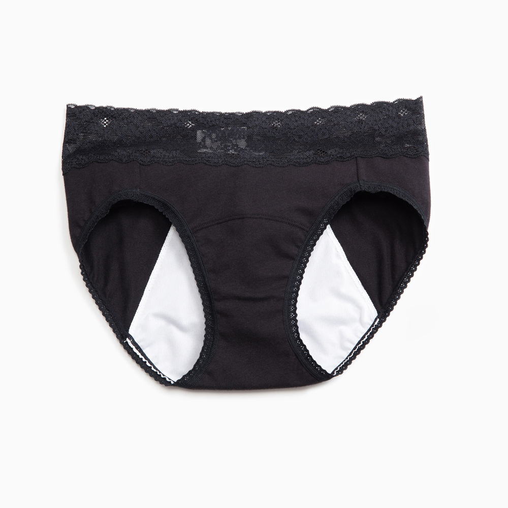 【Anden Hud】超熟睡．蕾絲中腰生理褲(芍藥粉) 台灣製 歷史價格詳細信息