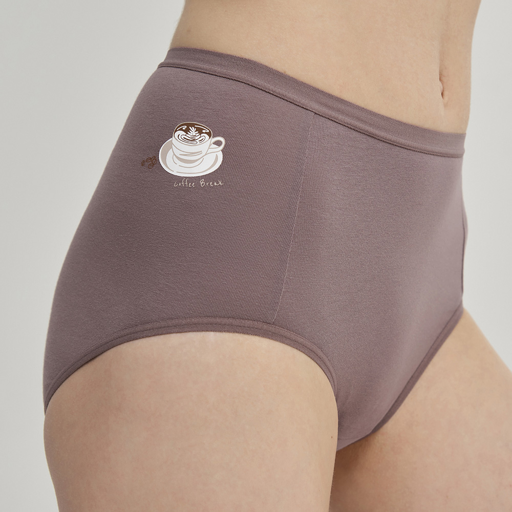 【Anden Hud】Happiness．寬版V蕾絲超高腰三角內褲(灰米-向日葵) 台灣製 歷史價格詳細信息