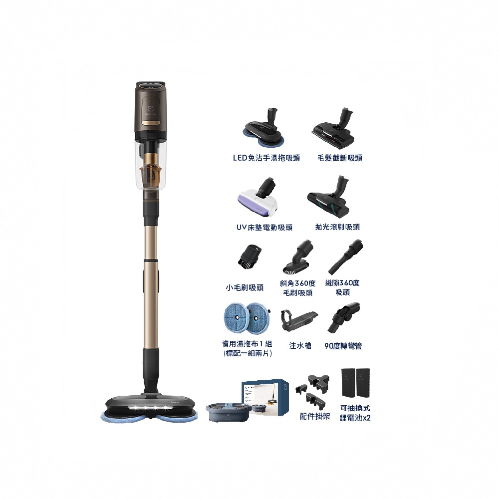 【Electrolux 伊萊克斯】極適家居900無線濕拖吸塵器專用濾網組(ESKW4) 歷史價格詳細信息