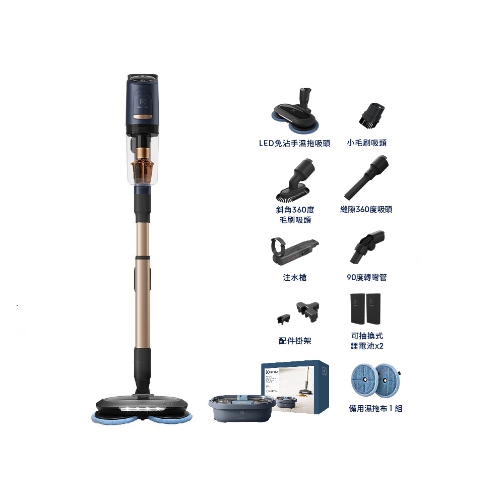 【Electrolux 伊萊克斯】極適家居900無線濕拖吸塵器專用濾網組(ESKW4) 歷史價格詳細信息