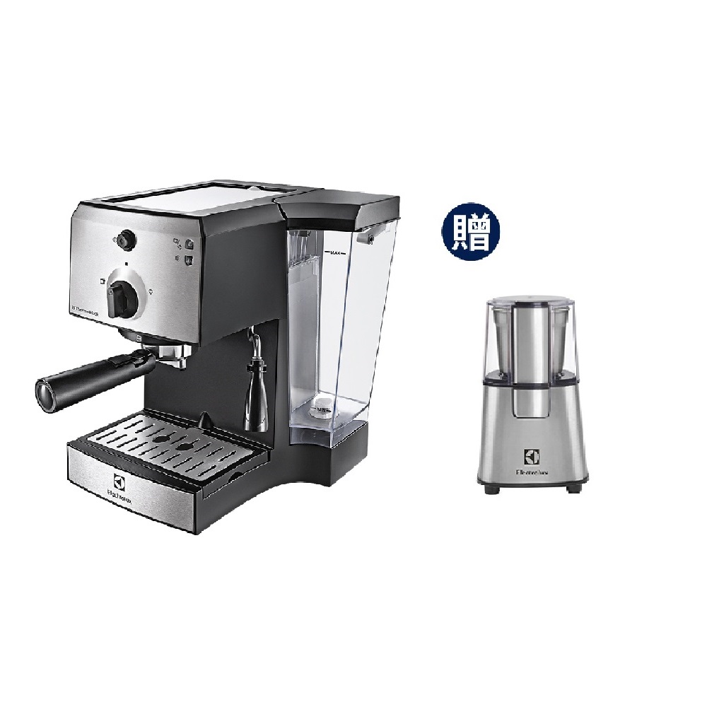 【Electrolux 伊萊克斯】義式咖啡入門組 E9EC1-100S+HI8110I 歷史價格詳細信息