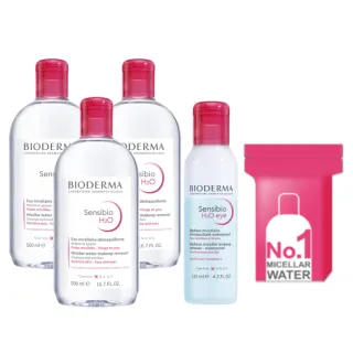 【BIODERMA 貝膚黛瑪】舒敏高效眼唇卸妝液 125mlx3 官方直營 歷史價格詳細信息