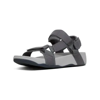 【FitFlop】RYKER SANDALS魔鬼氈可調整式後帶涼鞋-男(卡其色) 歷史價格詳細信息