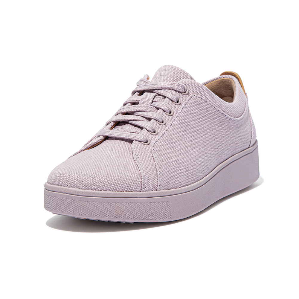 【FitFlop】RALLY CANVAS TRAINERS-運動風繫帶休閒鞋-女(紫丁香色) 歷史價格詳細信息
