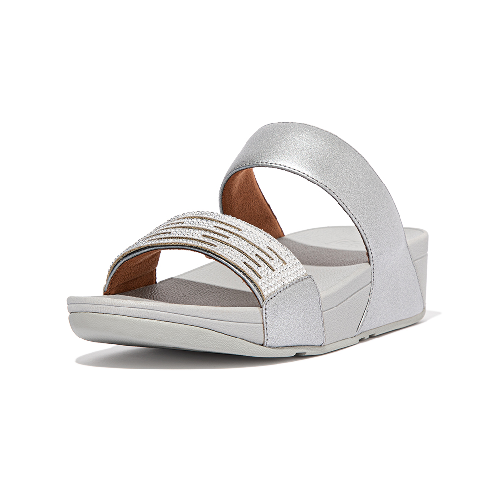 【FitFlop】LULU LASERCRYSTAL LEATHER BACK-STRAP SANDALS 雕刻及水鑽造型後帶涼鞋-女(玫瑰色) 歷史價格詳細信息