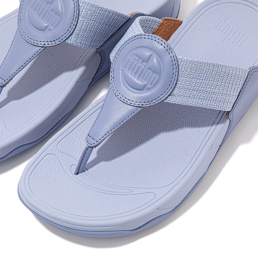 【FitFlop】WALKSTAR FINESTRIPE WEBBING TOE-POST SANDALS經典復刻LOGO夾腳涼鞋-女(珊瑚橙色) 歷史價格詳細信息