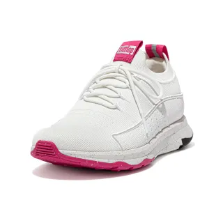 【FitFlop】VITAMIN FF e01 KNIT ELASTIC SPORTS SNEAKERS彈力帶撞色運動鞋-女(黑色) 歷史價格詳細信息