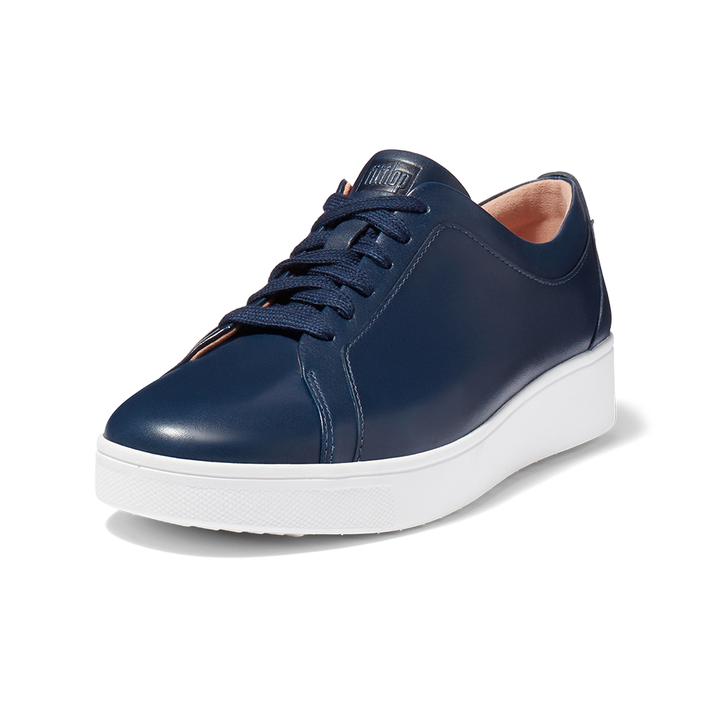 【FitFlop】RALLY SNEAKERS 運動風繫帶休閒鞋-女(午夜藍) 歷史價格詳細信息
