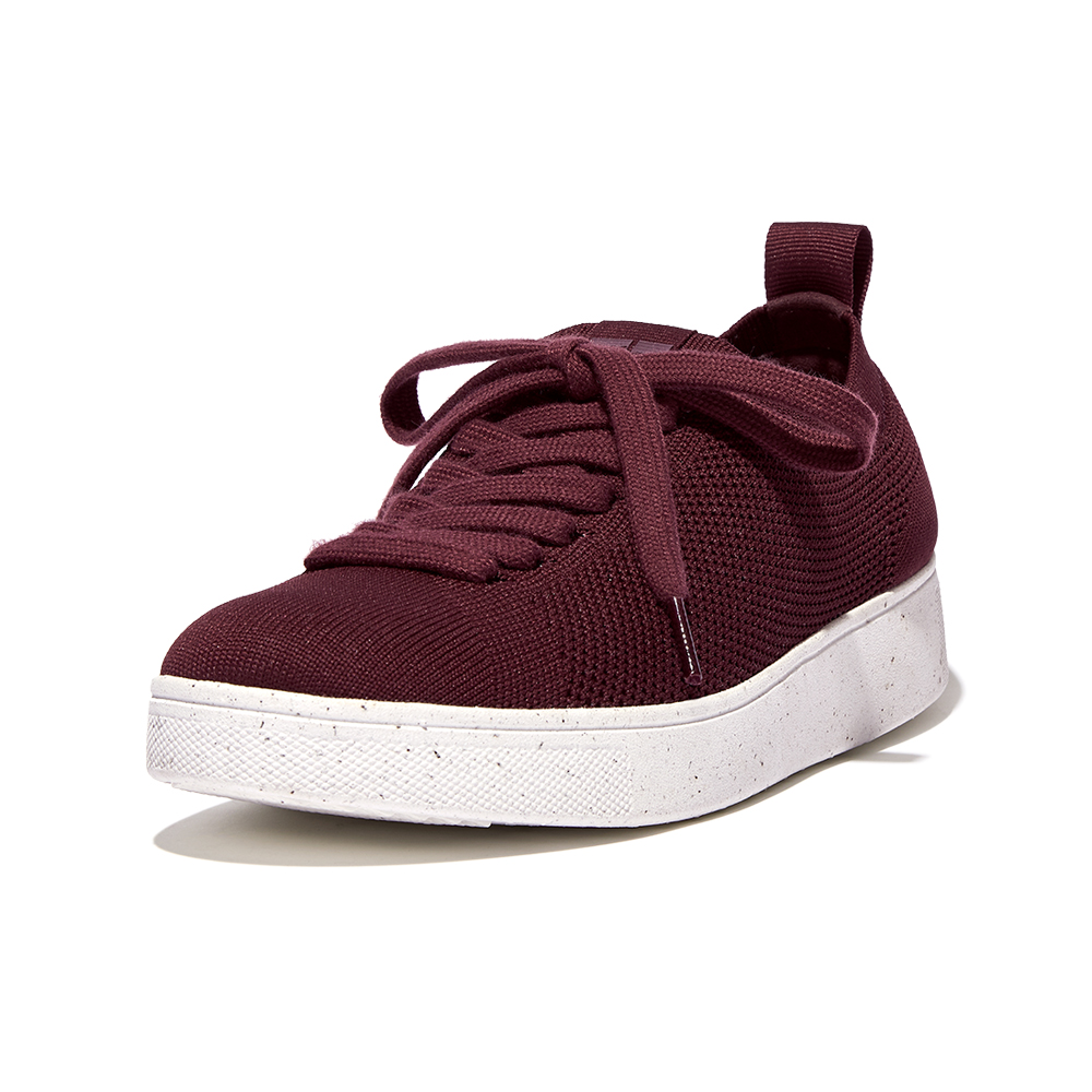【FitFlop】RALLY e01 MULTI-KNIT TRAINERS 運動風繫帶休閒鞋-女(奶油色) 歷史價格詳細信息