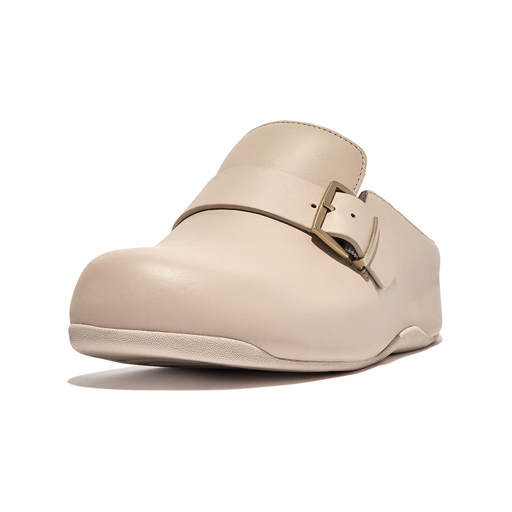 【FitFlop】SHUV TWO-BAR LEATHER SLIDES 簡約造型雙帶涼鞋-女(梅紅色) 歷史價格詳細信息