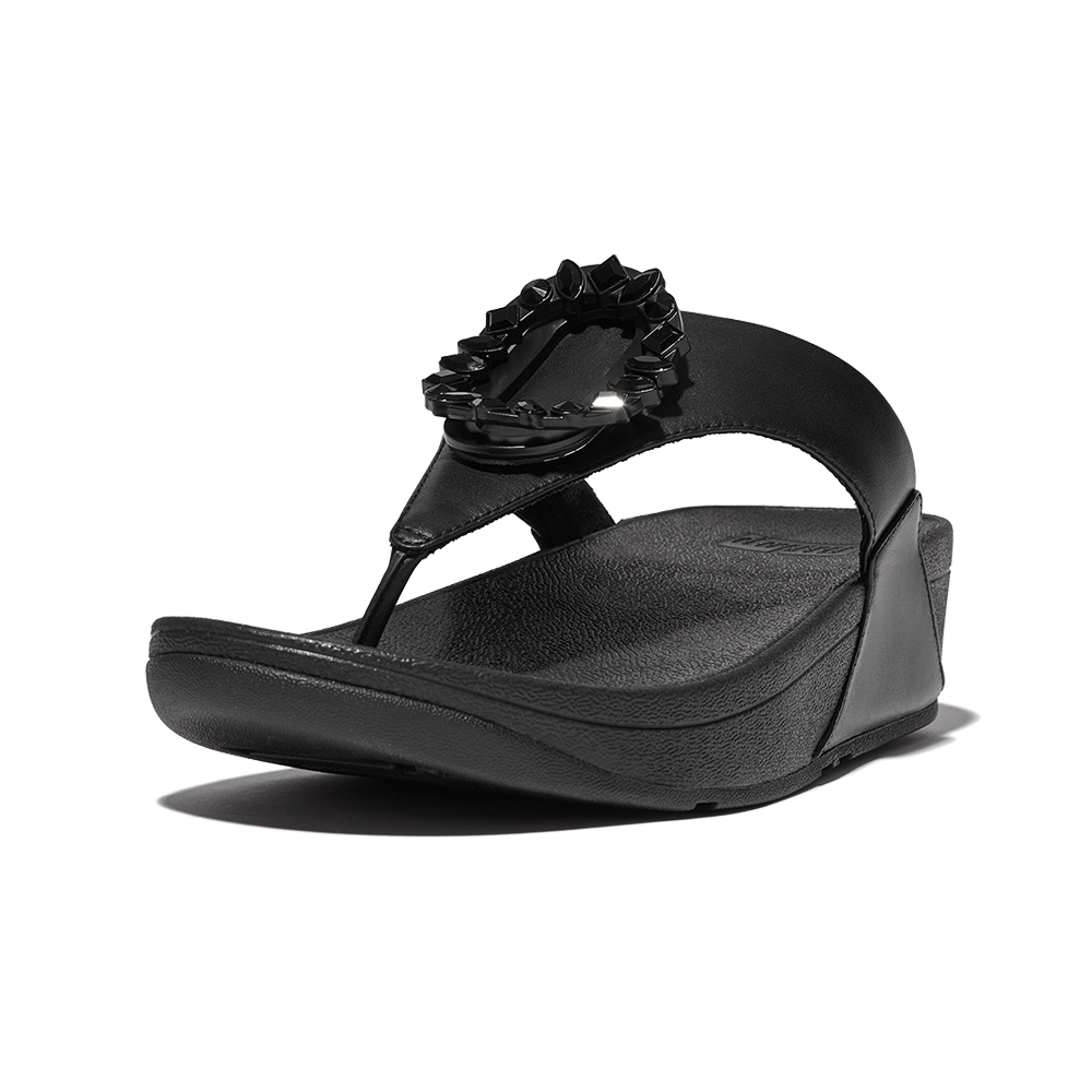 【FitFlop】LULU CRYSTAL-BUCKLE LEATHER CROSS SLIDES 環形閃亮金屬扣飾交叉涼鞋-女(奶油色) 歷史價格詳細信息
