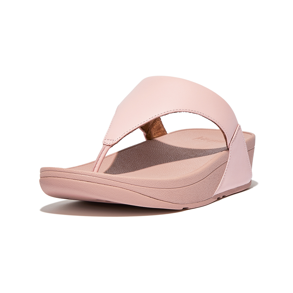 【FitFlop】LULU LEATHER TOEPOST 經典全皮革夾腳涼鞋-女(胭脂裸膚) 歷史價格詳細信息