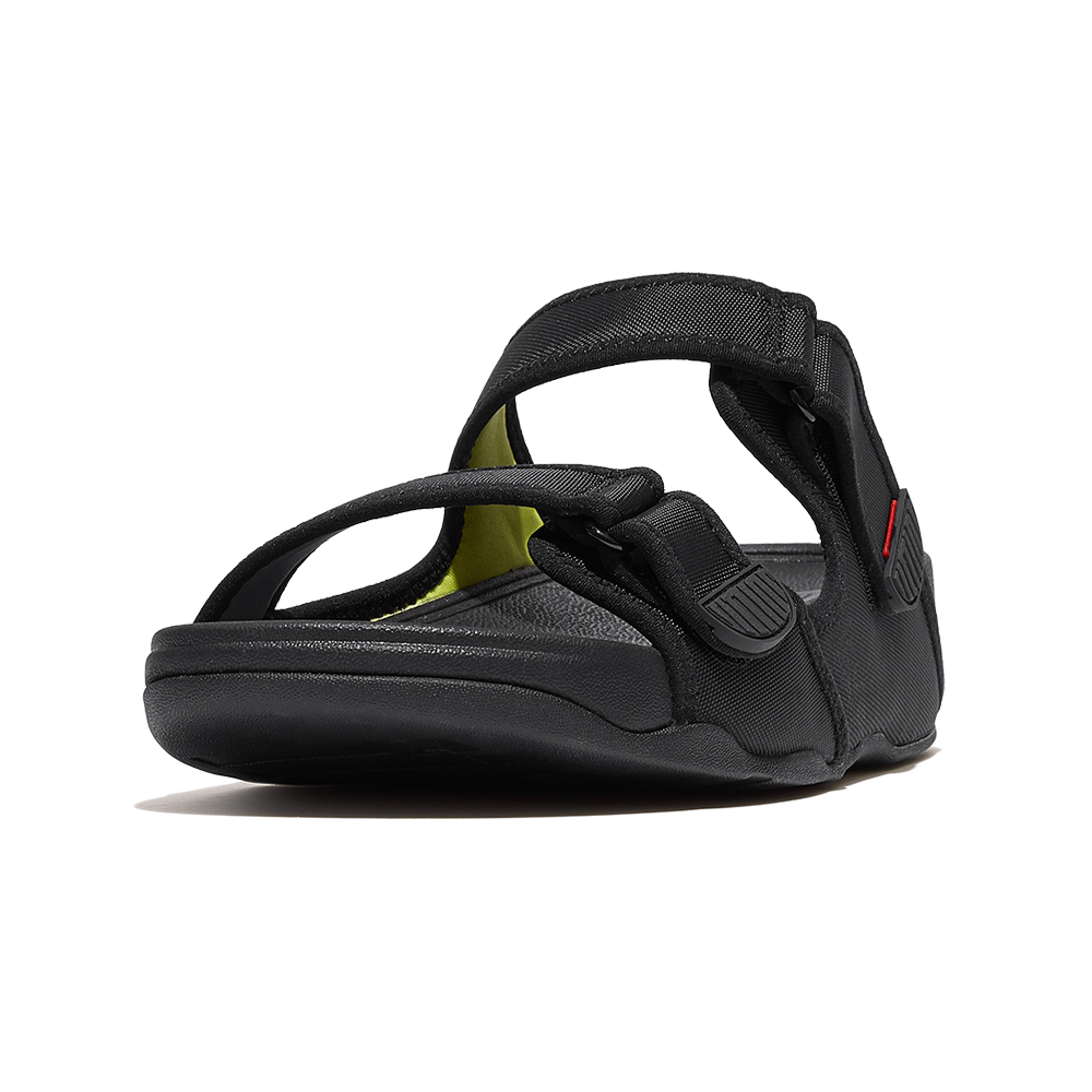 【FitFlop】GOGH MOC WATER-RESISTANT PERF BACK-STRAP SANDALS透氣淺水布後帶涼鞋-男(午夜藍/大溪地藍) 歷史價格詳細信息